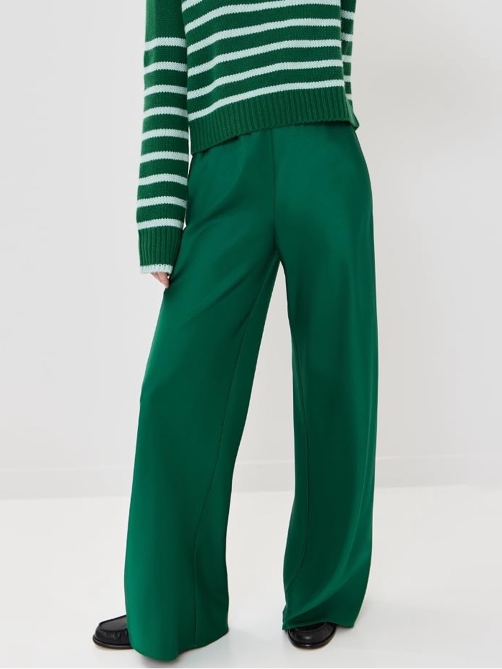 La Ligne Colby Pants in Emerald